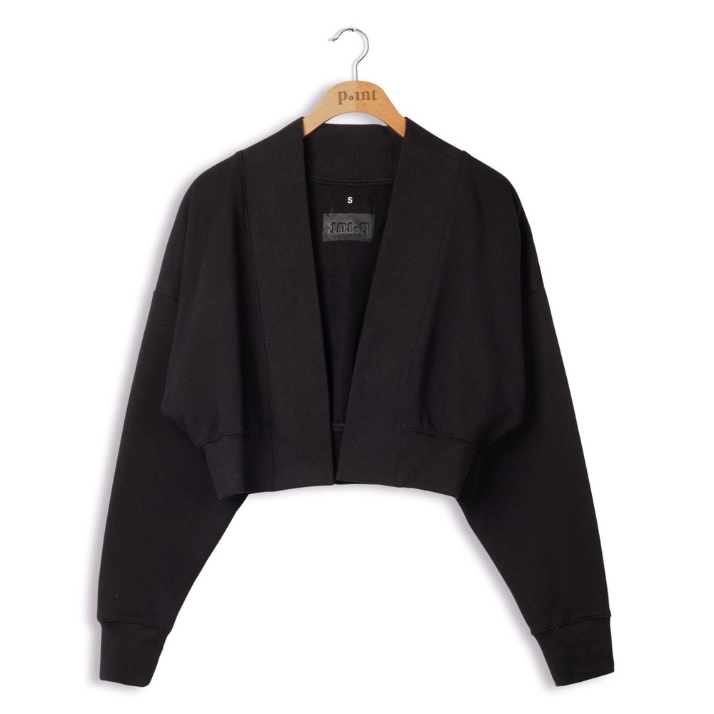 Point Sweats Bomber Black